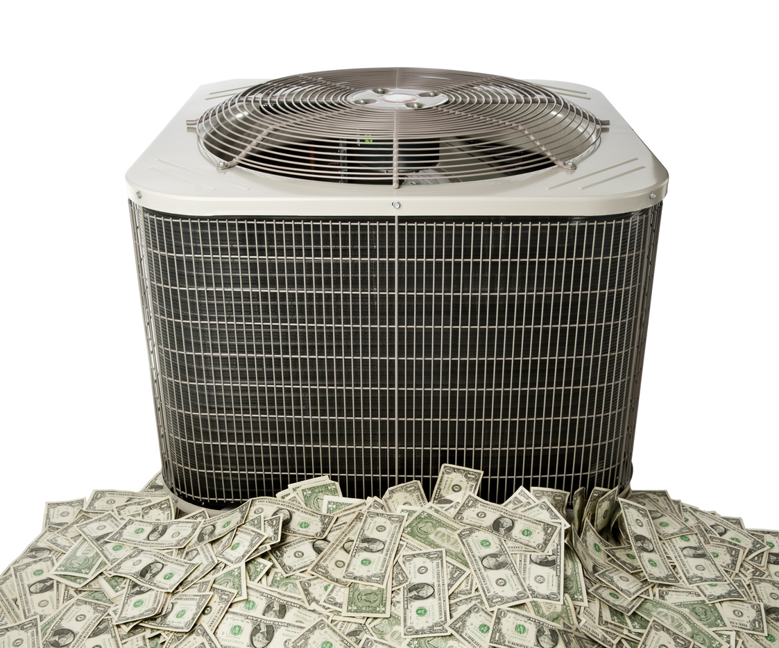 AC Unit with Money