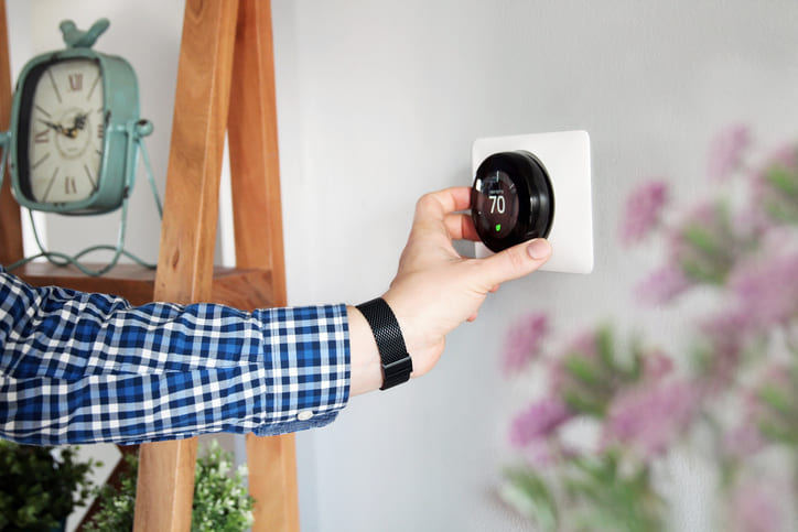 Turning on Heat with Smart Thermostat