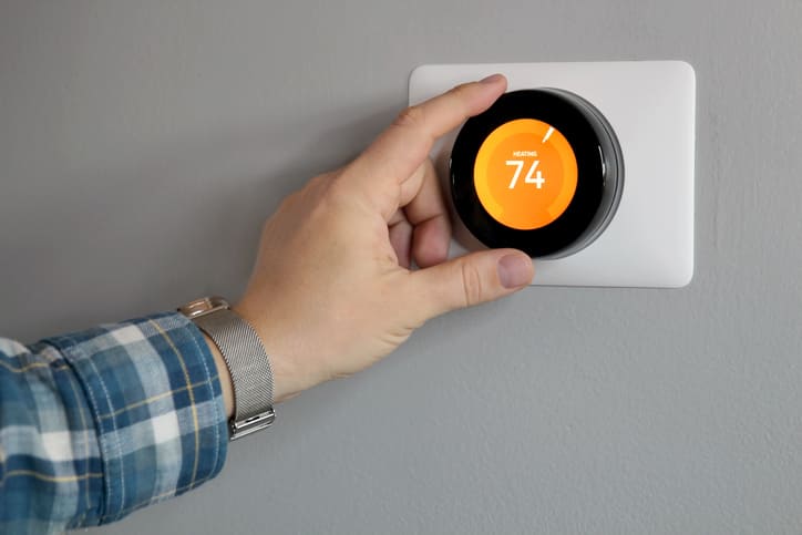 Adjusting Temp on Smart Thermostat